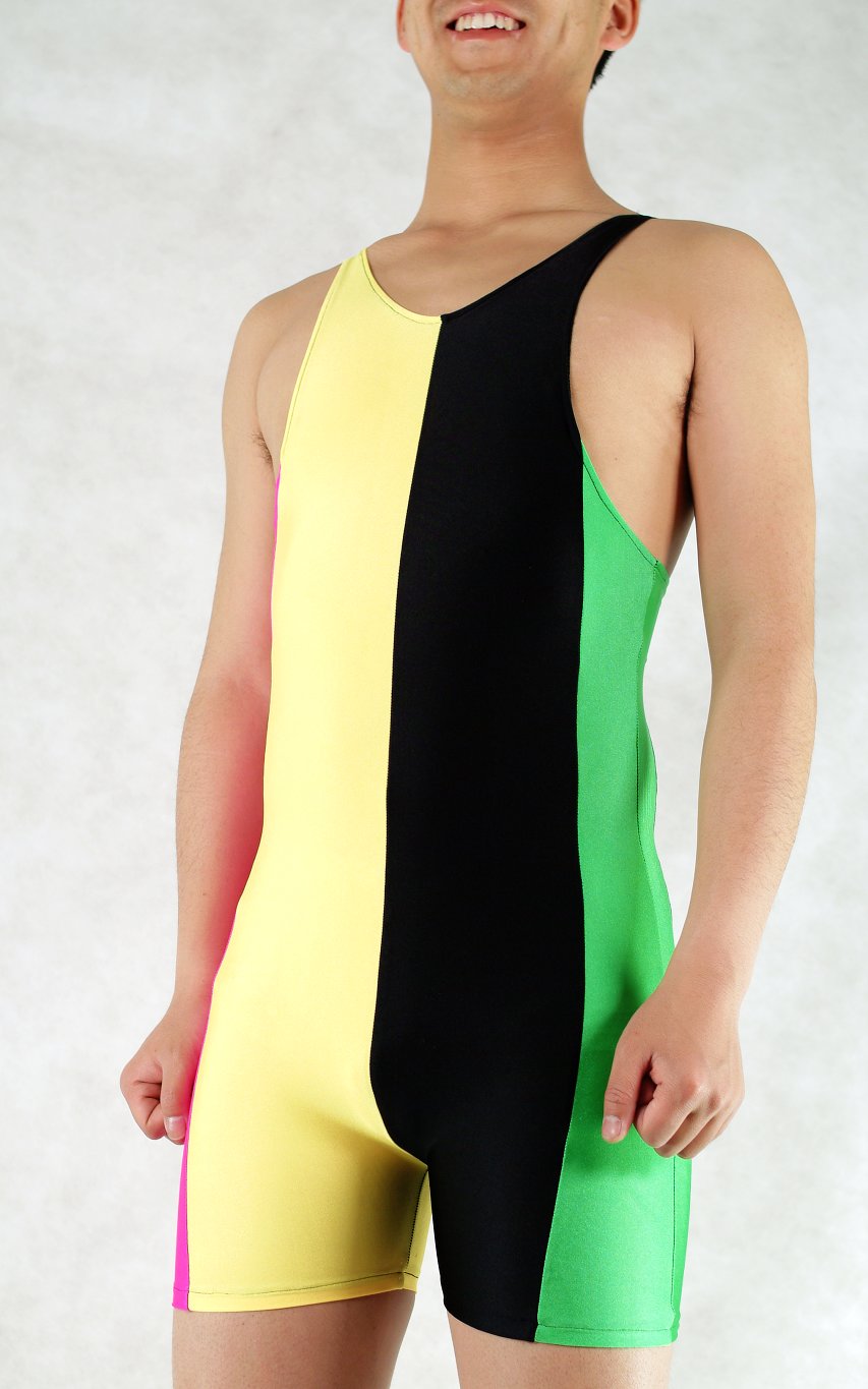 Rainbow Color Lycra Leotard